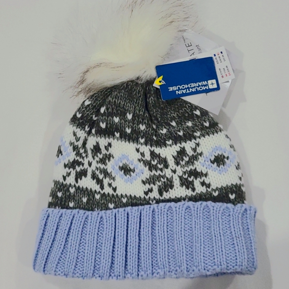 Mountain Warehouse, Beanie, Grey/White/Blue